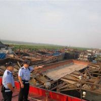 湖北打擊非法采砂、拆除砂石碼頭 監(jiān)利復(fù)綠41個港口碼頭！