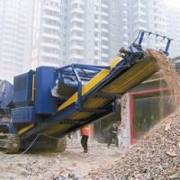 移動式破碎機處理建筑垃圾需企業(yè)共同合作，形成完整產(chǎn)業(yè)鏈