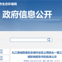 設(shè)計(jì)年通過(guò)能力600萬(wàn)噸！江西九江一碼頭工程即將開(kāi)建