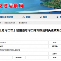 新建4個(gè)1000噸級(jí)泊位！湖北又一綜合碼頭開工